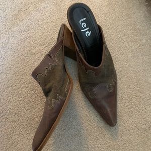 Vero Cuoio Lejè Heels Made in Italy US size- 9